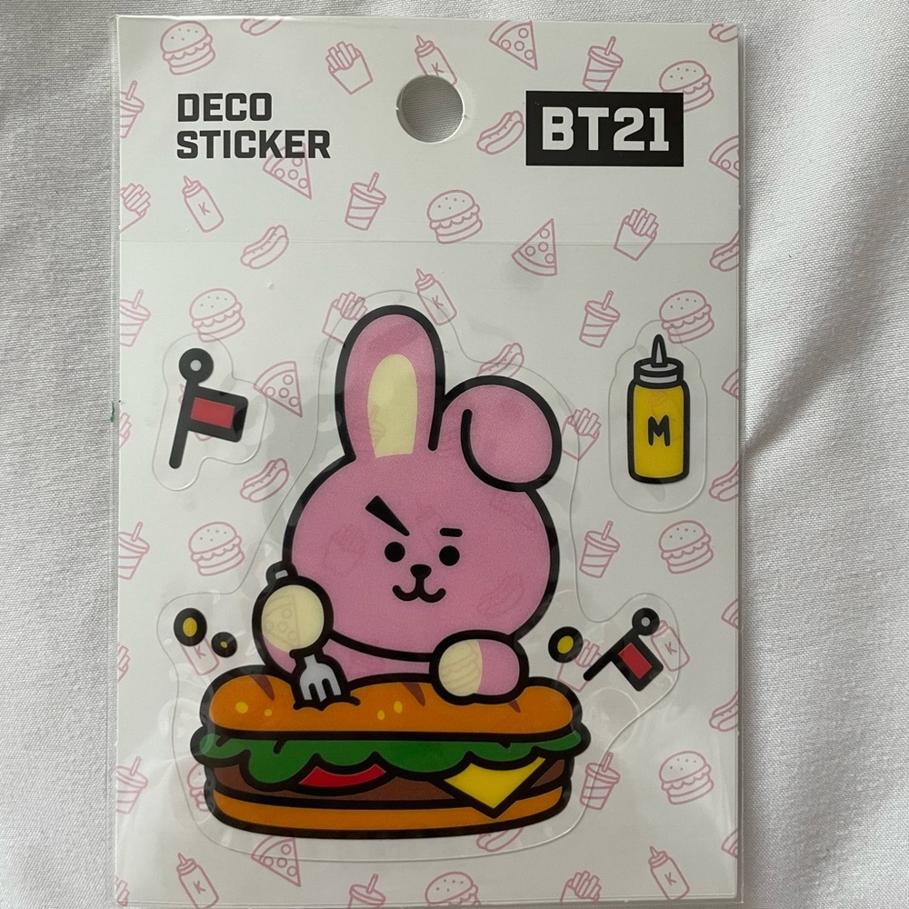 BT21 Line Friends Cooky Deco Sticker